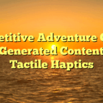 Competitive Adventure On PC: User-Generated Content With Tactile Haptics