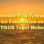 Responsible Play Features as a Trust Foundation on the YYPAUS Togel Website