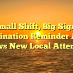 # Small Shift, Big Signal: Vaccination Reminder Apps Draws New Local Attention