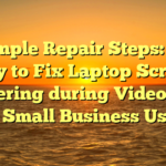 # Simple Repair Steps: Best Way to Fix Laptop Screen Flickering during Video Calls for Small Business Users